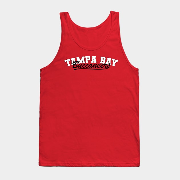 Tampa Bay Buccaneers Tank Top by Nagorniak